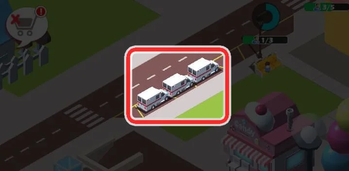 Idle Fantasy Town Tycoonの現金輸送車