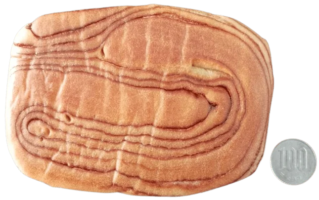 ぱん革命 チョコレート-サイズ比較1