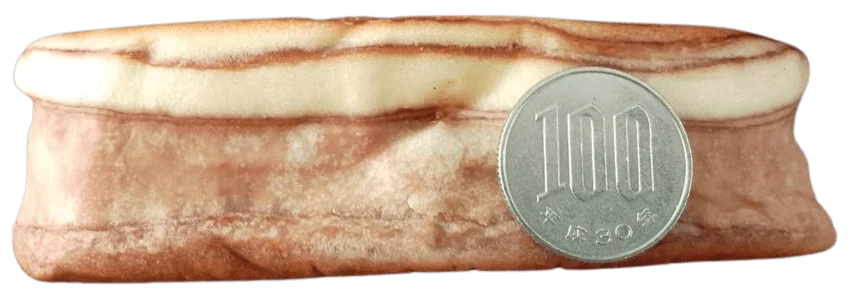 ぱん革命 チョコレート-サイズ比較2