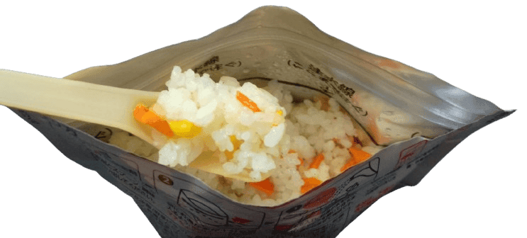 安心米 野菜ピラフ-実食