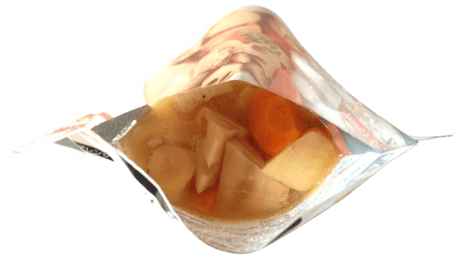 アイリスオーヤマ レトルト食品 鶏もも筑前煮-実食