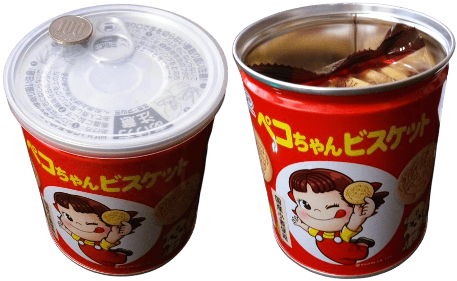 ペコちゃんビスケット-外見